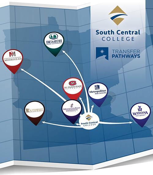 Map of Minnesota State Universities