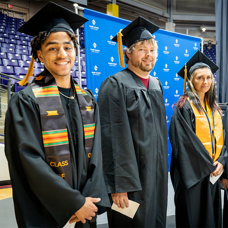 SCC graduates celebrating at commencement