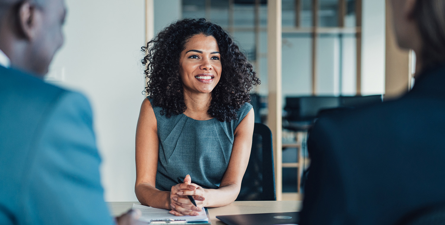 Photo of human resources people in an office setting